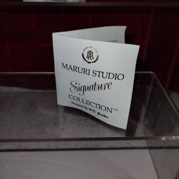 1985 Maruri Signature Collection By W.D. Gaither " Hawk " With 24k Gold Paint - Picture 9 of 13